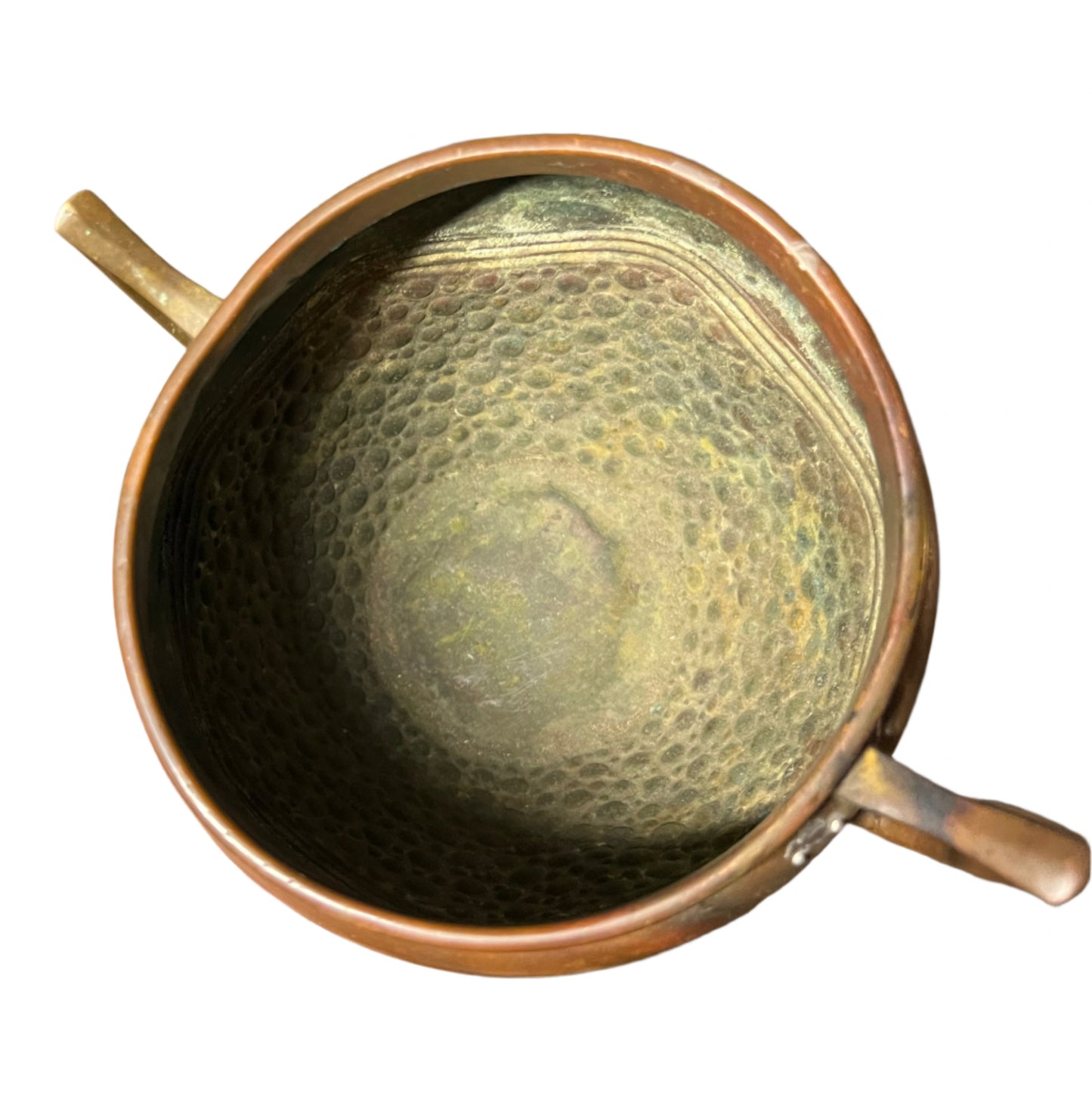 Decorative Copper Vessel with Handles