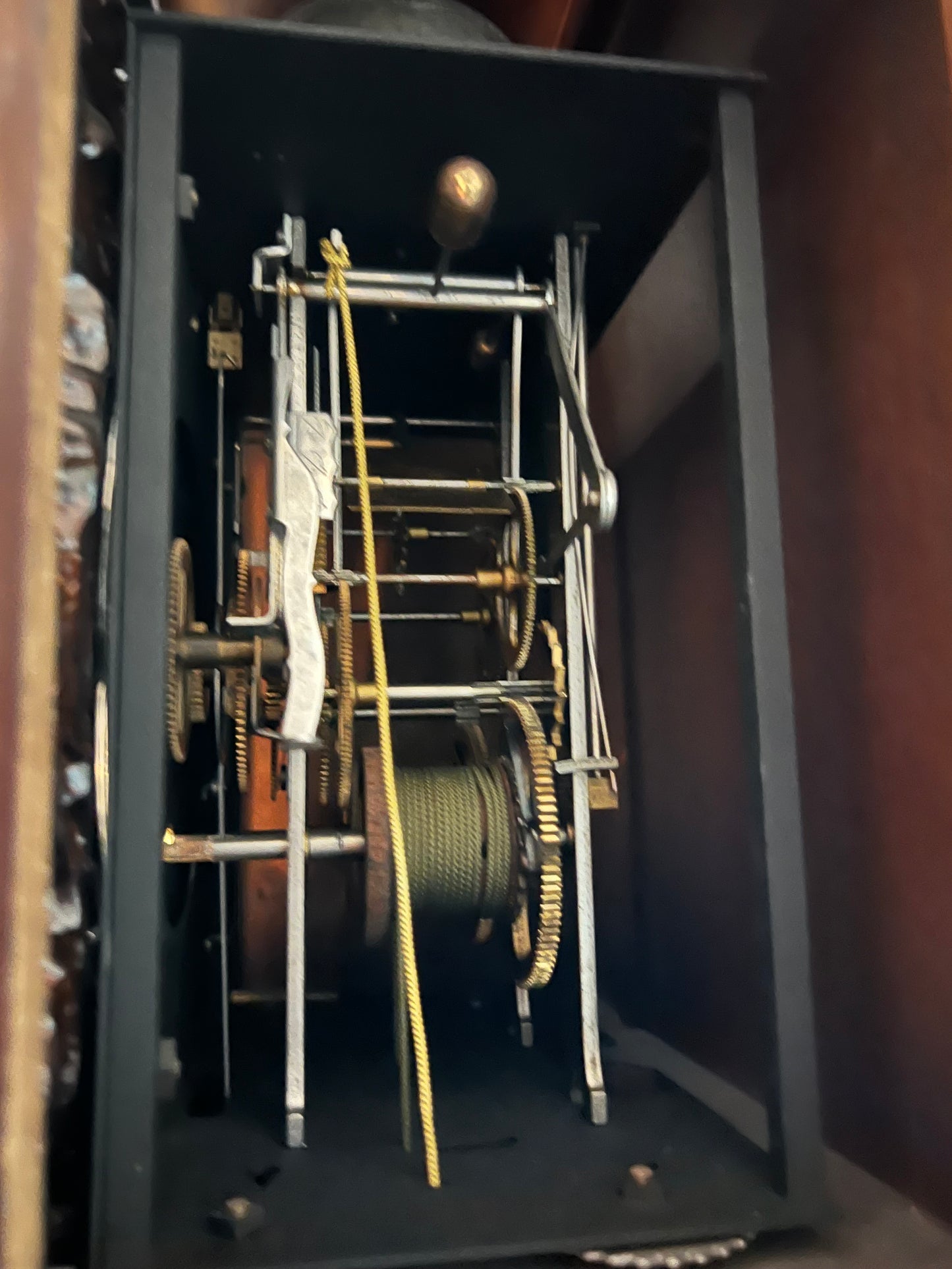 Antique François Désiré Odobez Morbier Grandfather Clock