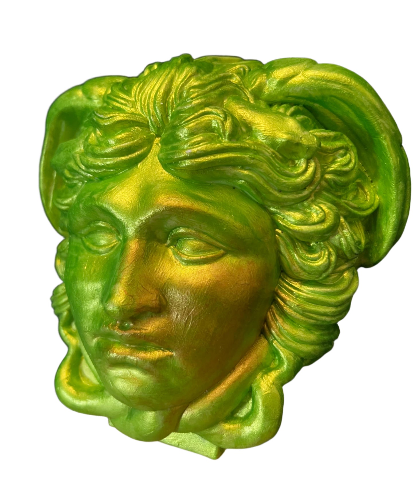 Hand Painted by John Garland - Medusa Wall hanging